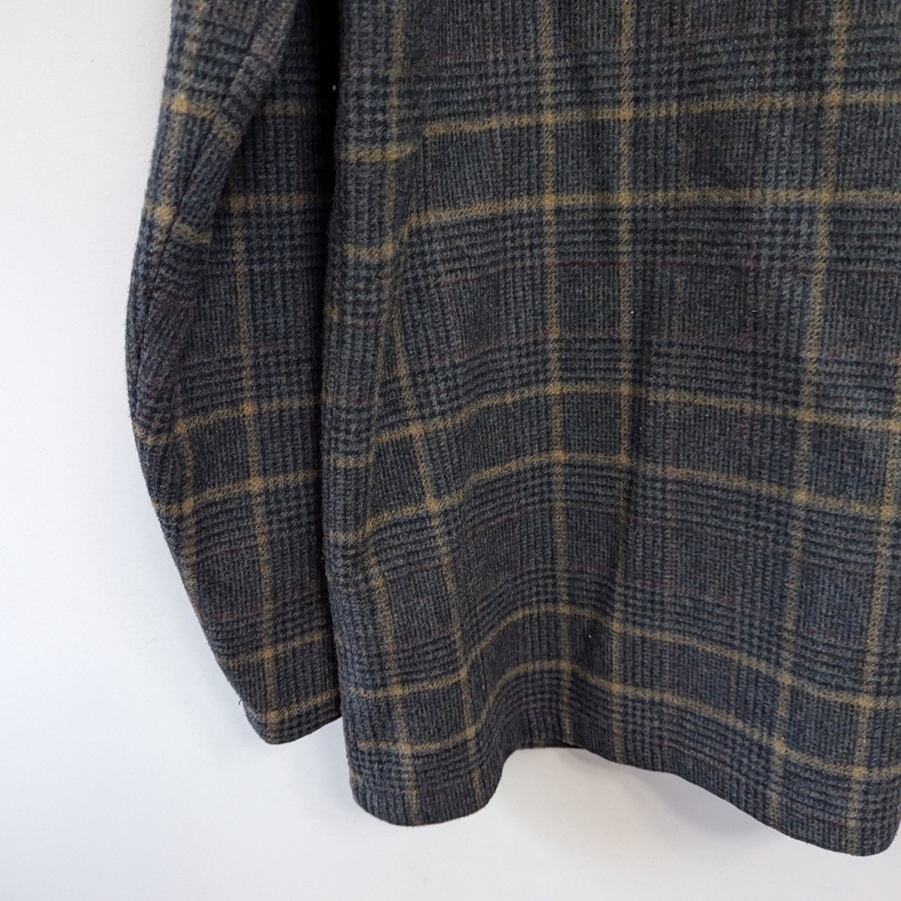 Vintage 50s Woolrich Woolen‎  Mills Plaid Utility Pocket Chore Coat - Picture 15 of 15